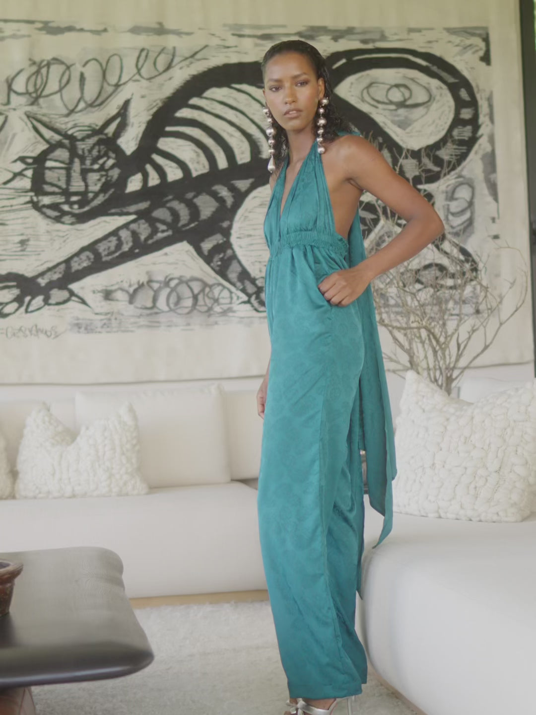 Umy Jumpsuit - Zeen Teal