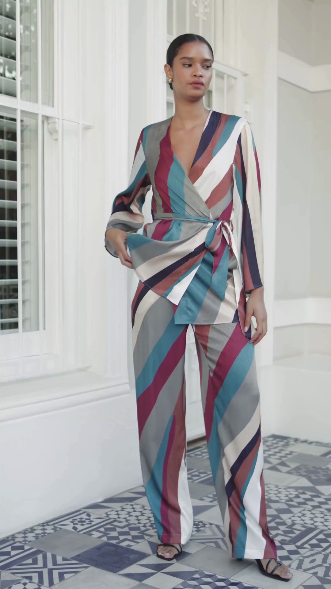 Leer Pants - Zeph Teal