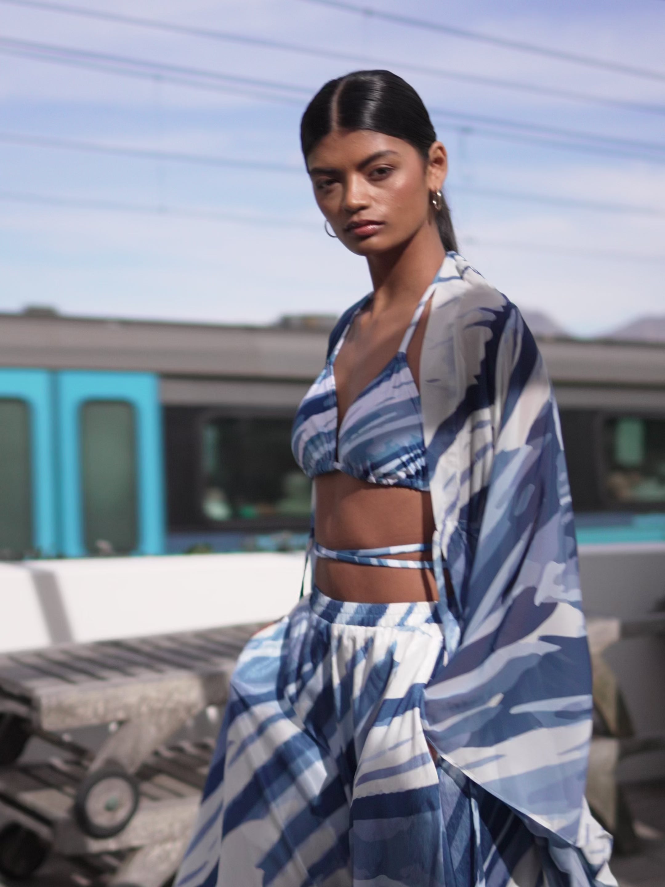 Sirene Kimono - Loa Blu