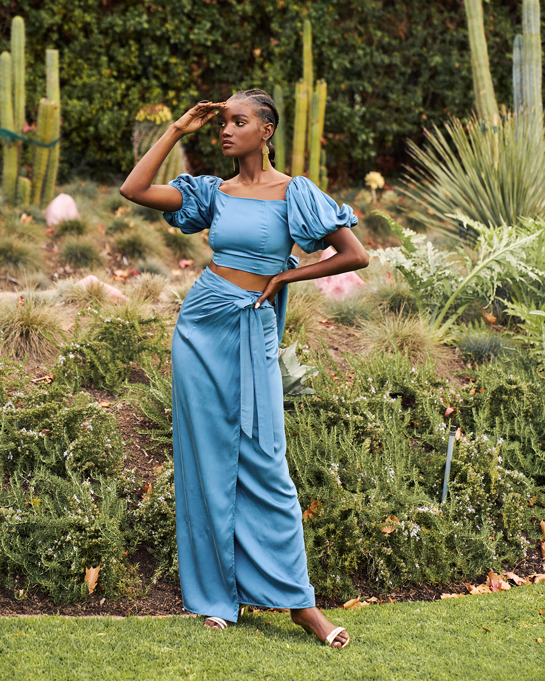Sustainable Zany Top - Solid Teal
