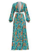 Amal Dress - Atoll Blu - diarrablu