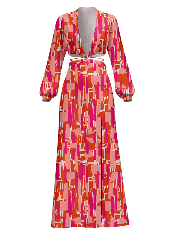 Amal Dress - Atoll Rose - diarrablu