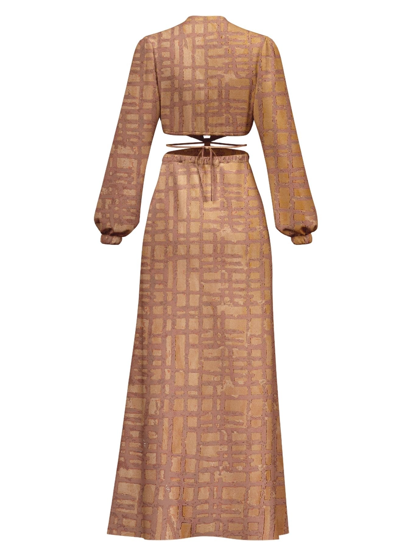 Amal Dress - Dhaw Gold - diarrablu