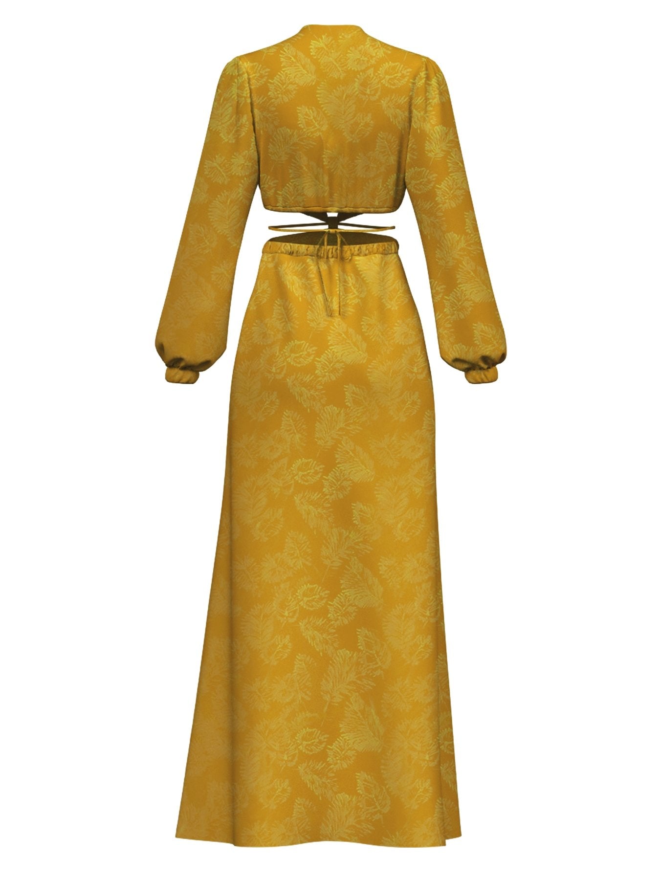 Amal Dress - Zeen Mustard - diarrablu
