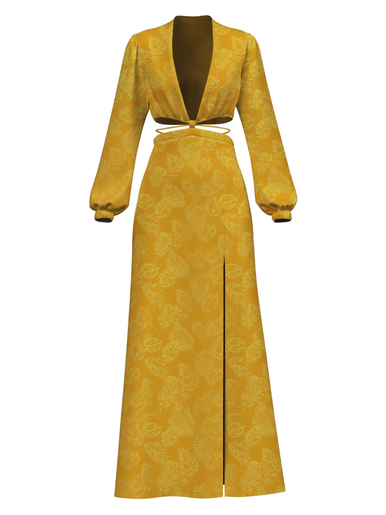 Amal Dress - Zeen Mustard - diarrablu