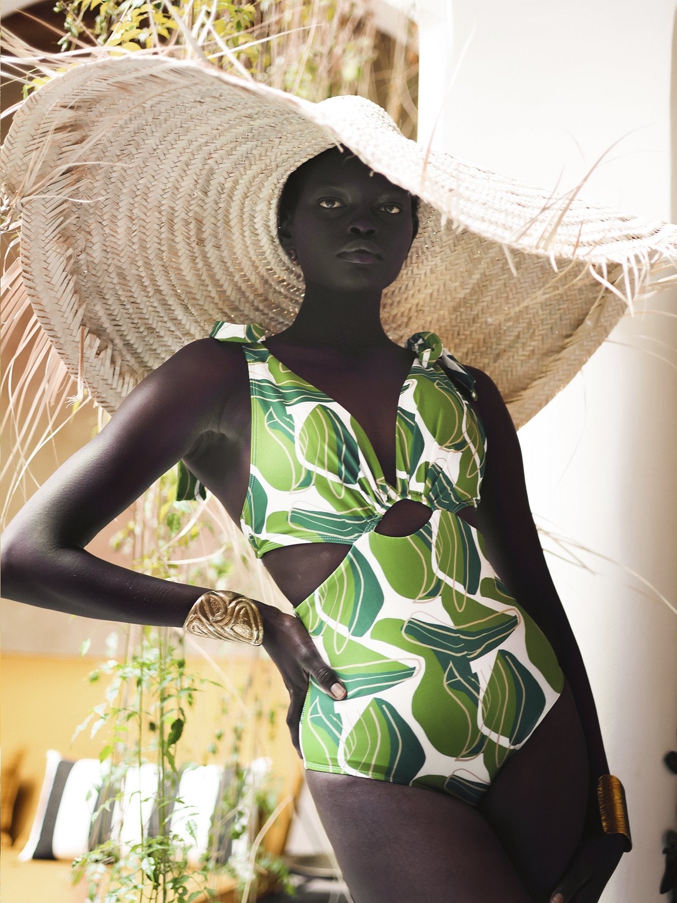 Ayli Swimsuit - Nari Vert - diarrablu