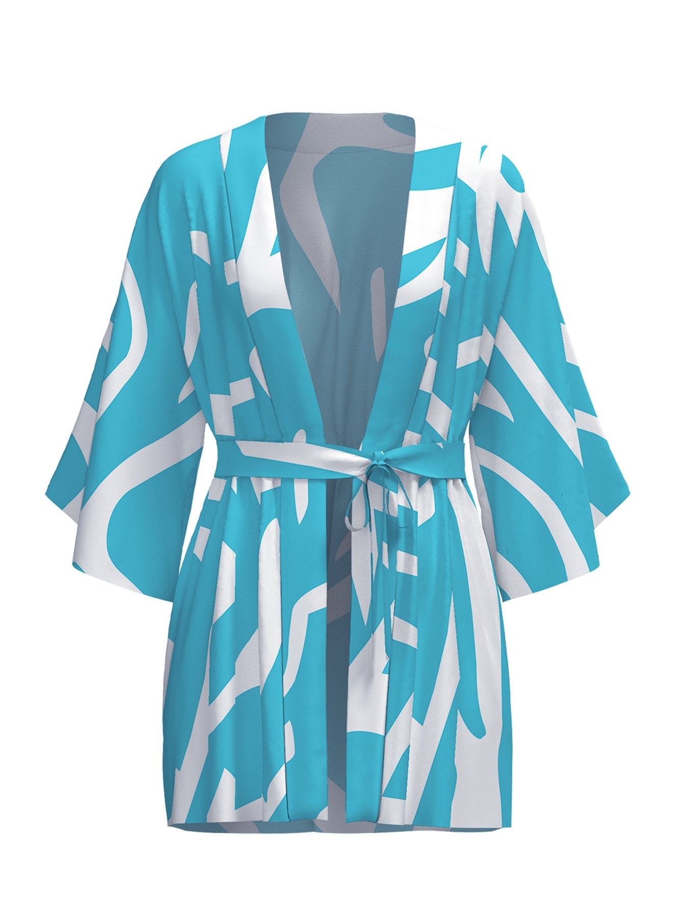 Cabana Kimono - Swirl Blu - diarrablu