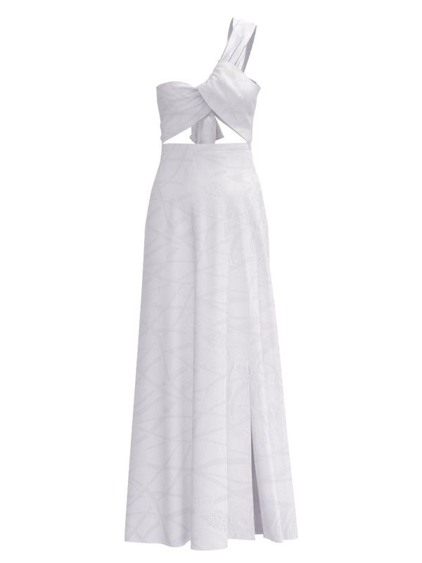 Dalia Dress - Zahr Blanc - diarrablu