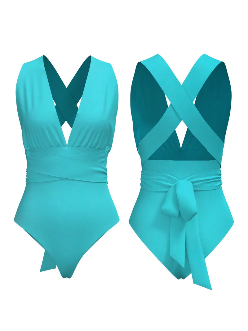 Infinity Swimsuit - Solid Blu – diarrablu