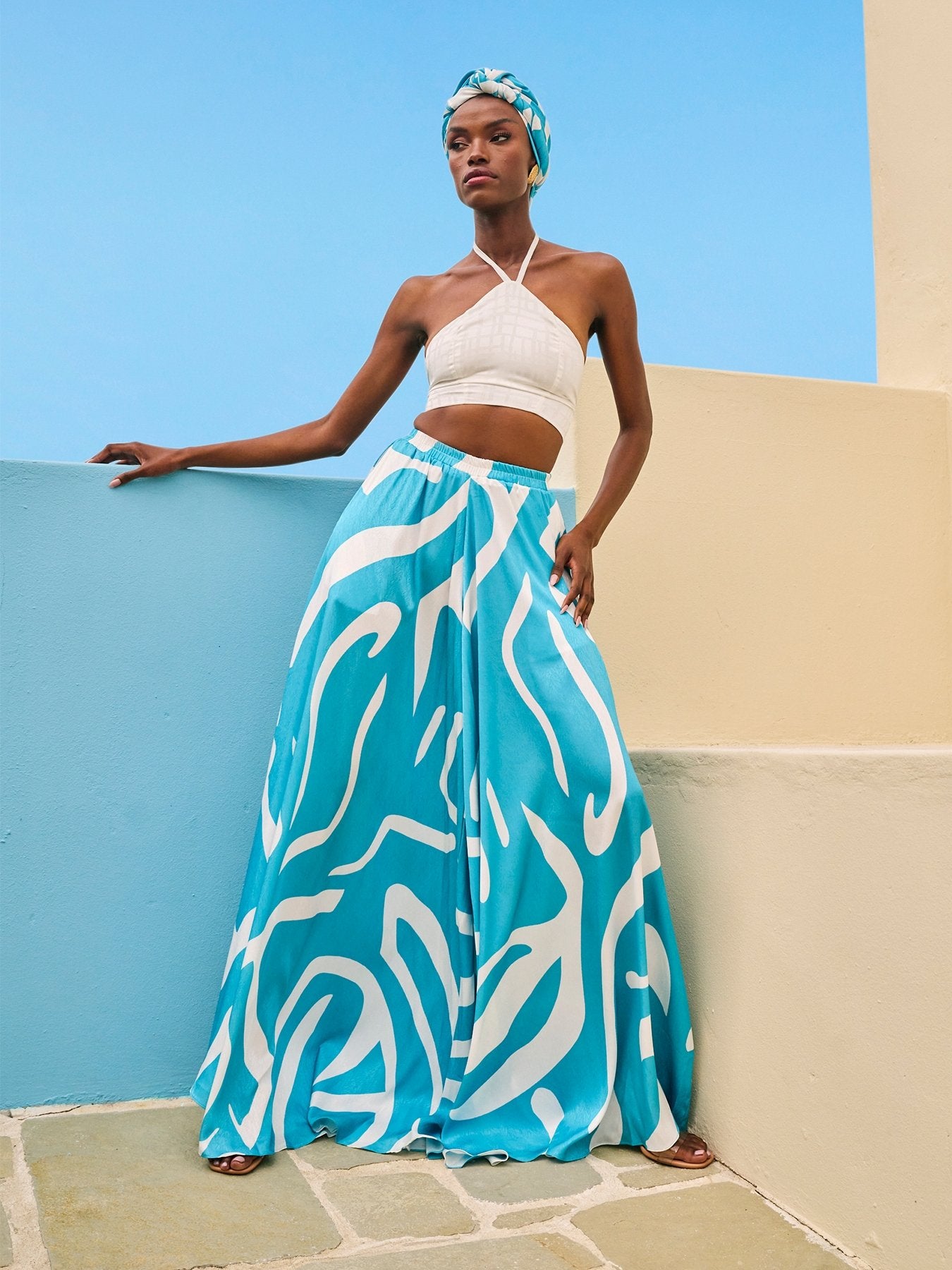 Jant Pants - Swirl Blu - diarrablu