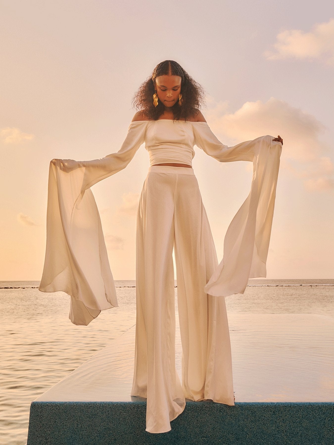 Kinu Top - Solid Blanc - diarrablu