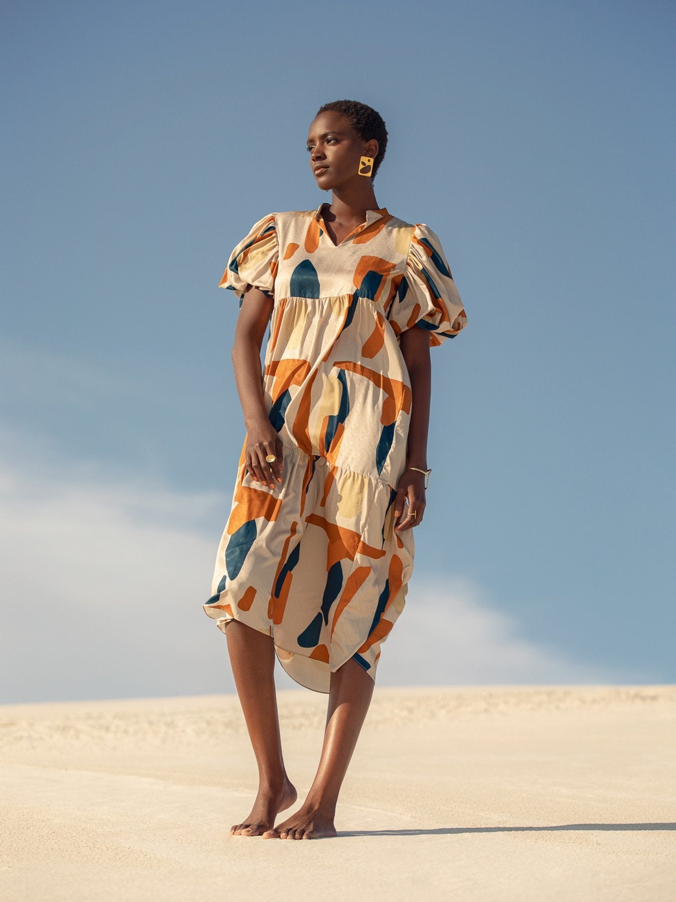 Koni Dress - Tilo Cream - diarrablu