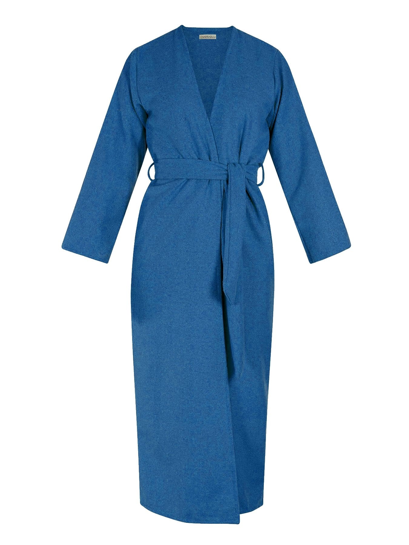 Lasai Coat - Solid Blu - diarrablu