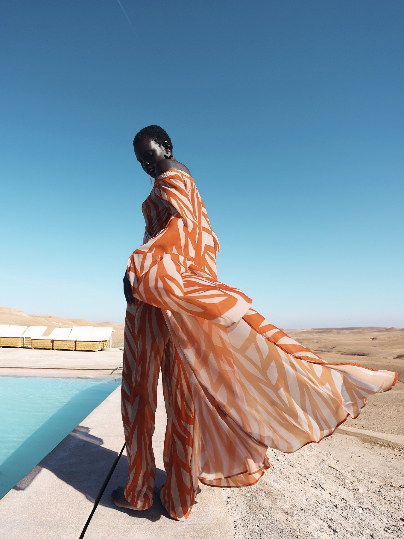 Leer Pants - Bela Orange - diarrablu