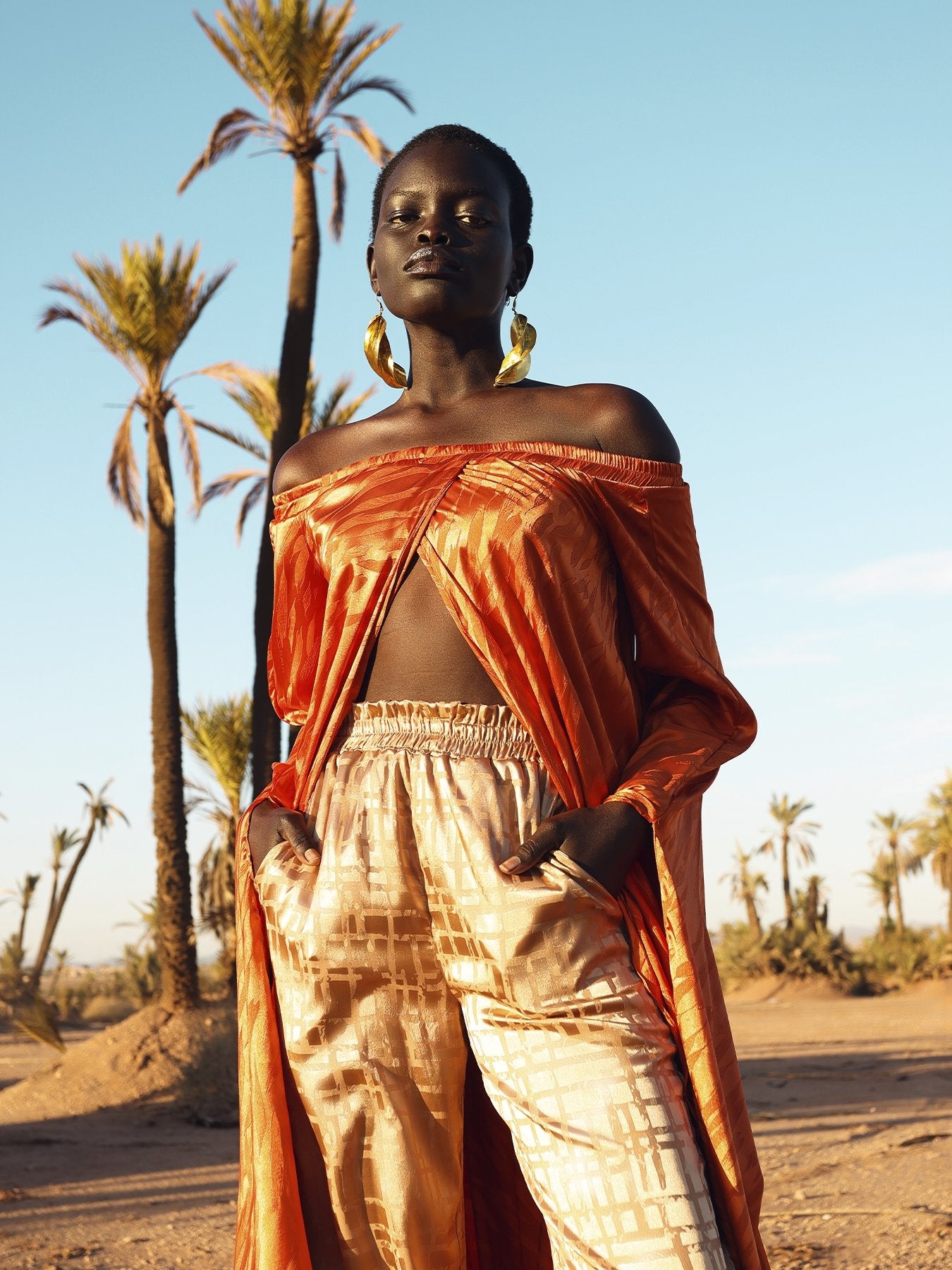 Leer Pants - Dhaw Gold - diarrablu