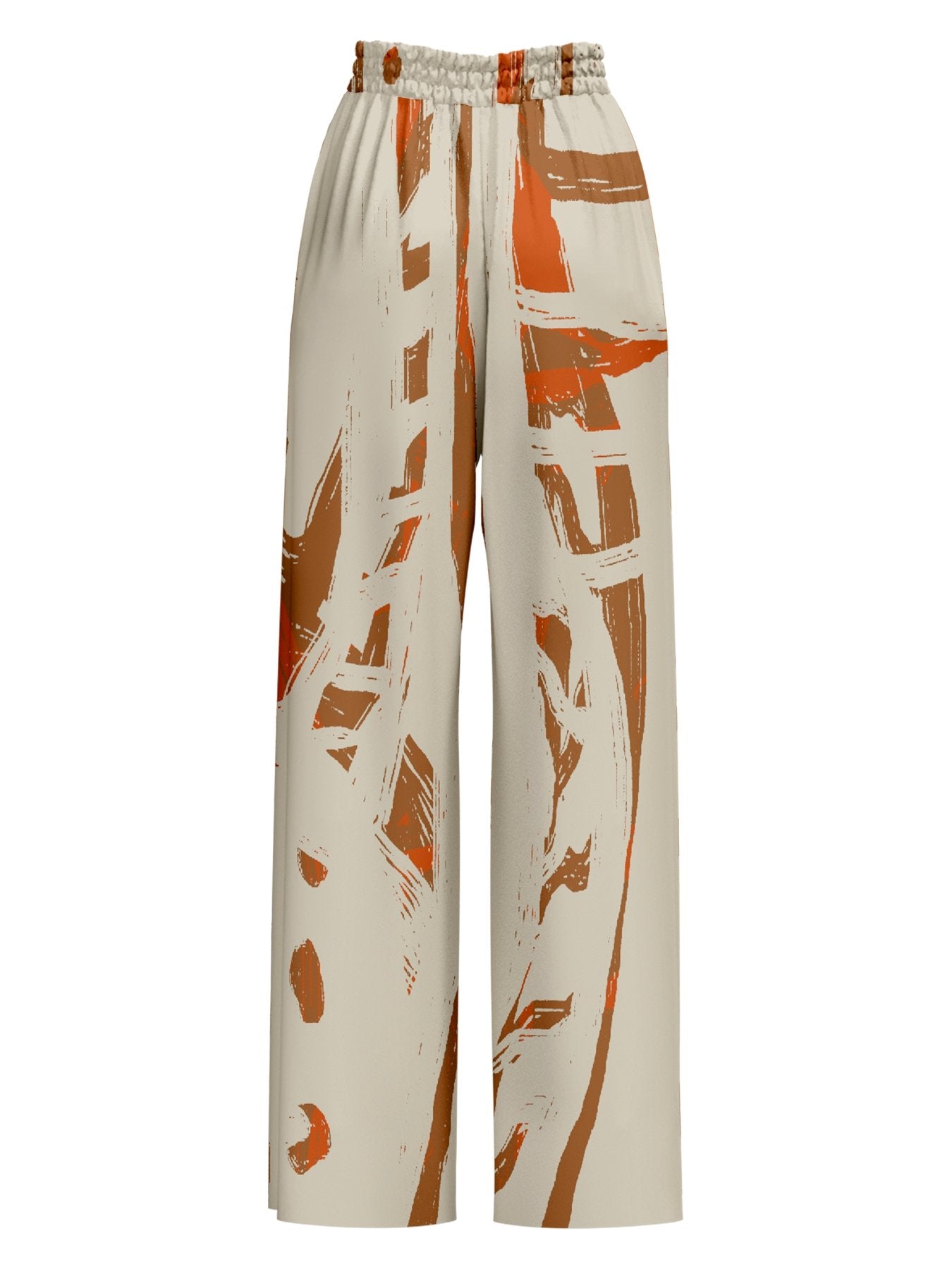 Leer Pants - Garden Cream - diarrablu