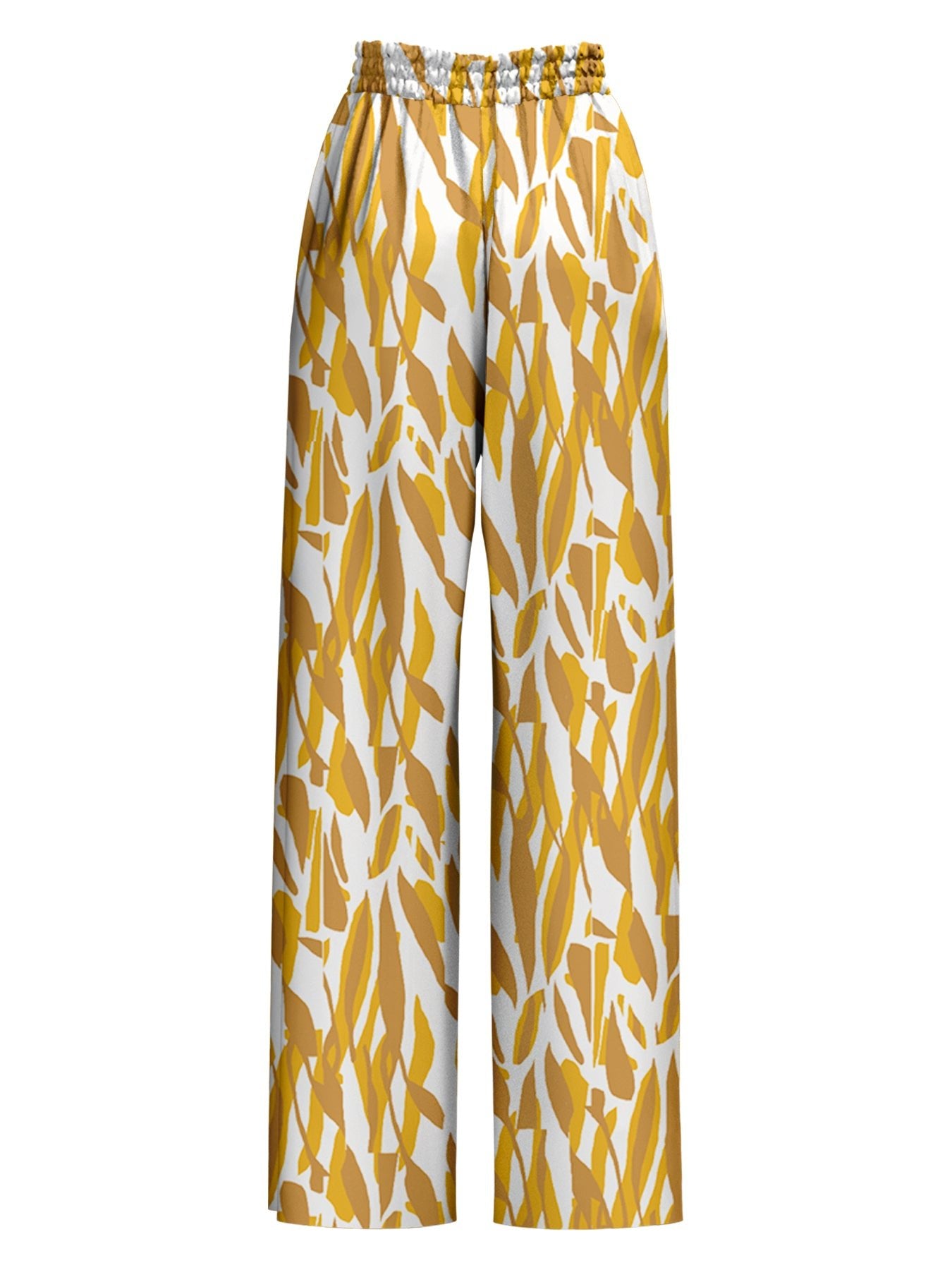 Leer Pants - Jardin Mustard - diarrablu