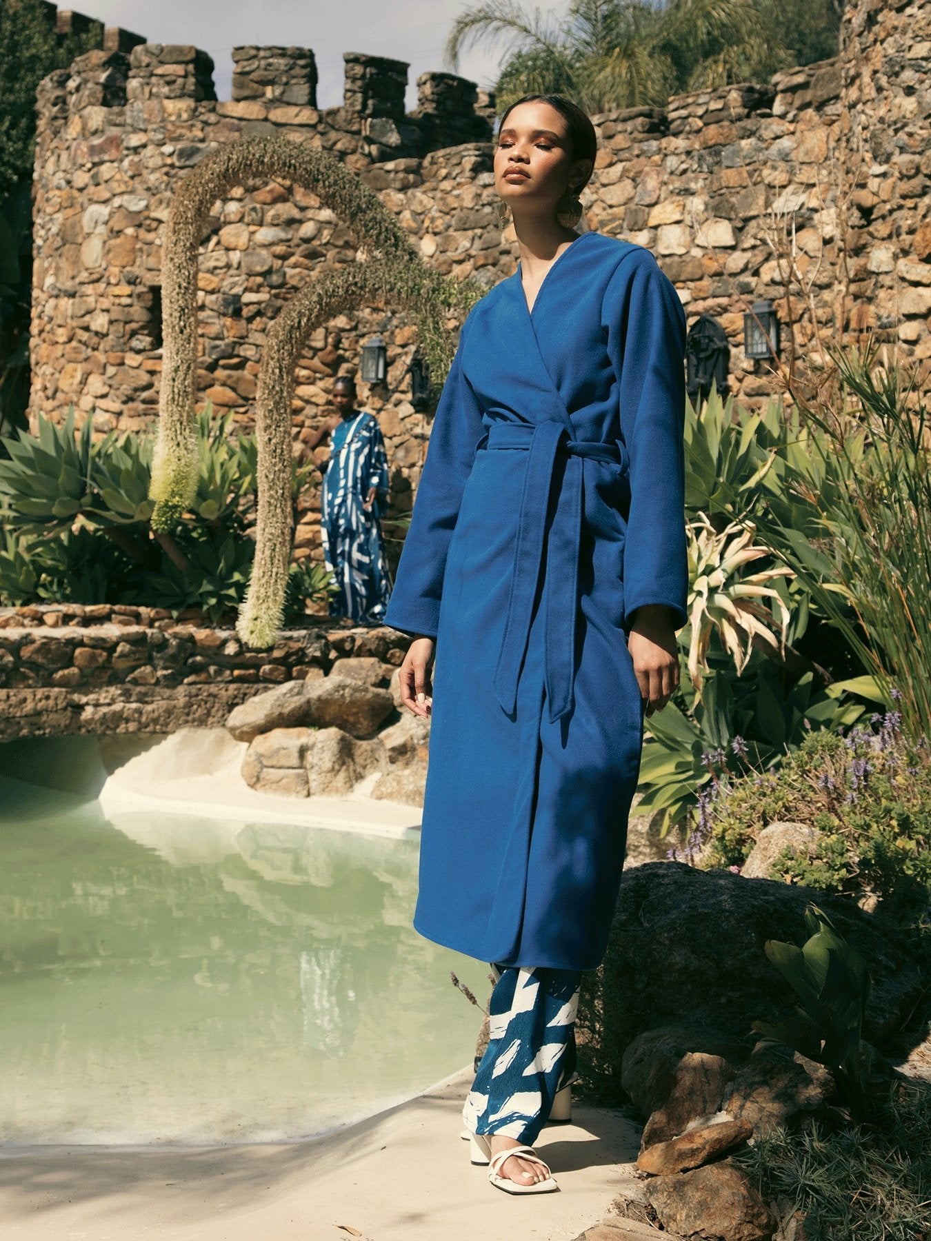 Leer Pants - Suto Blu - diarrablu