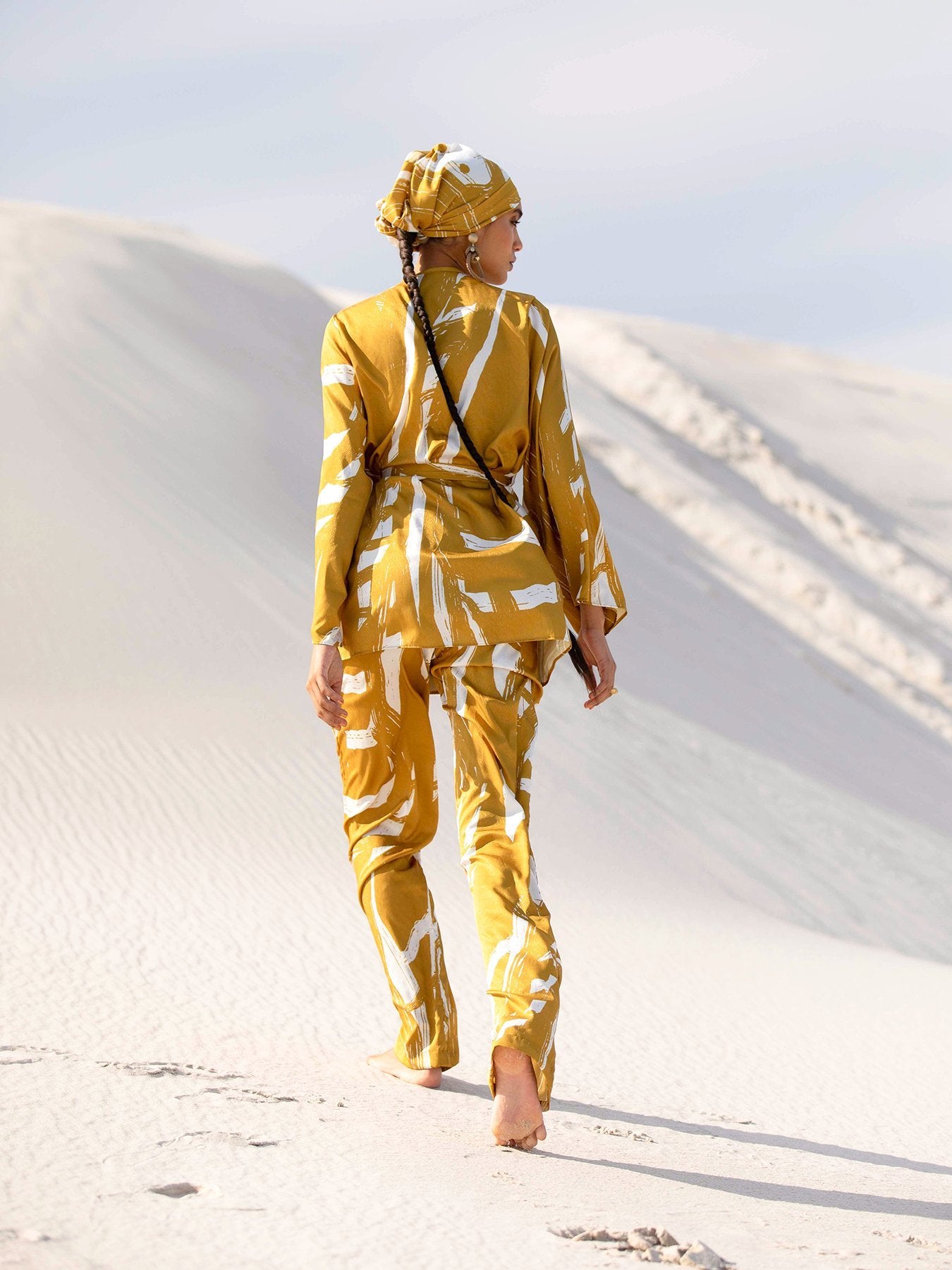 Leer Pants - Suto Gold - diarrablu