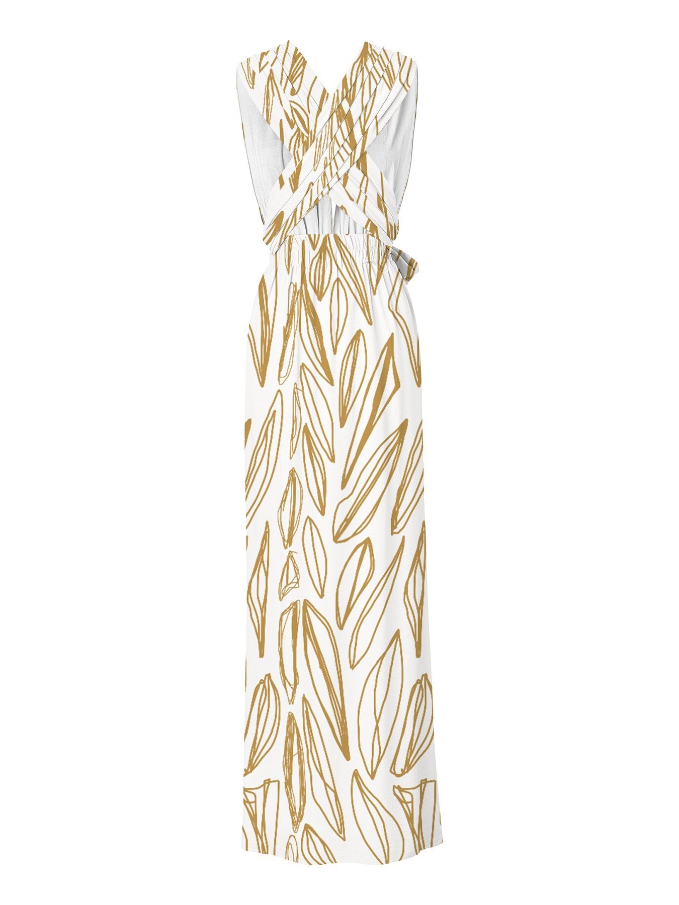 Mailys Dress - Fiore Gold - diarrablu