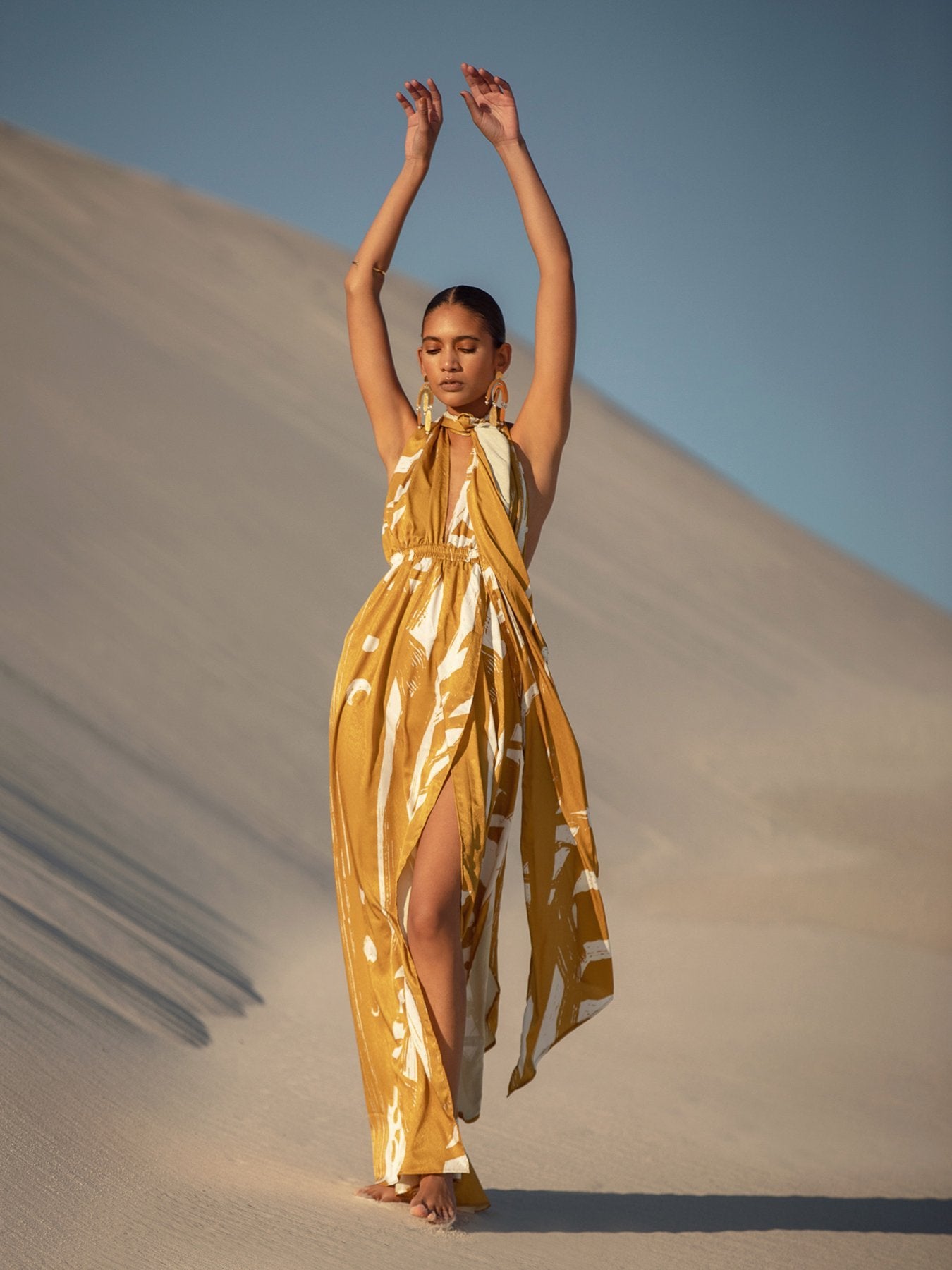 Mailys Dress - Suto Gold - diarrablu
