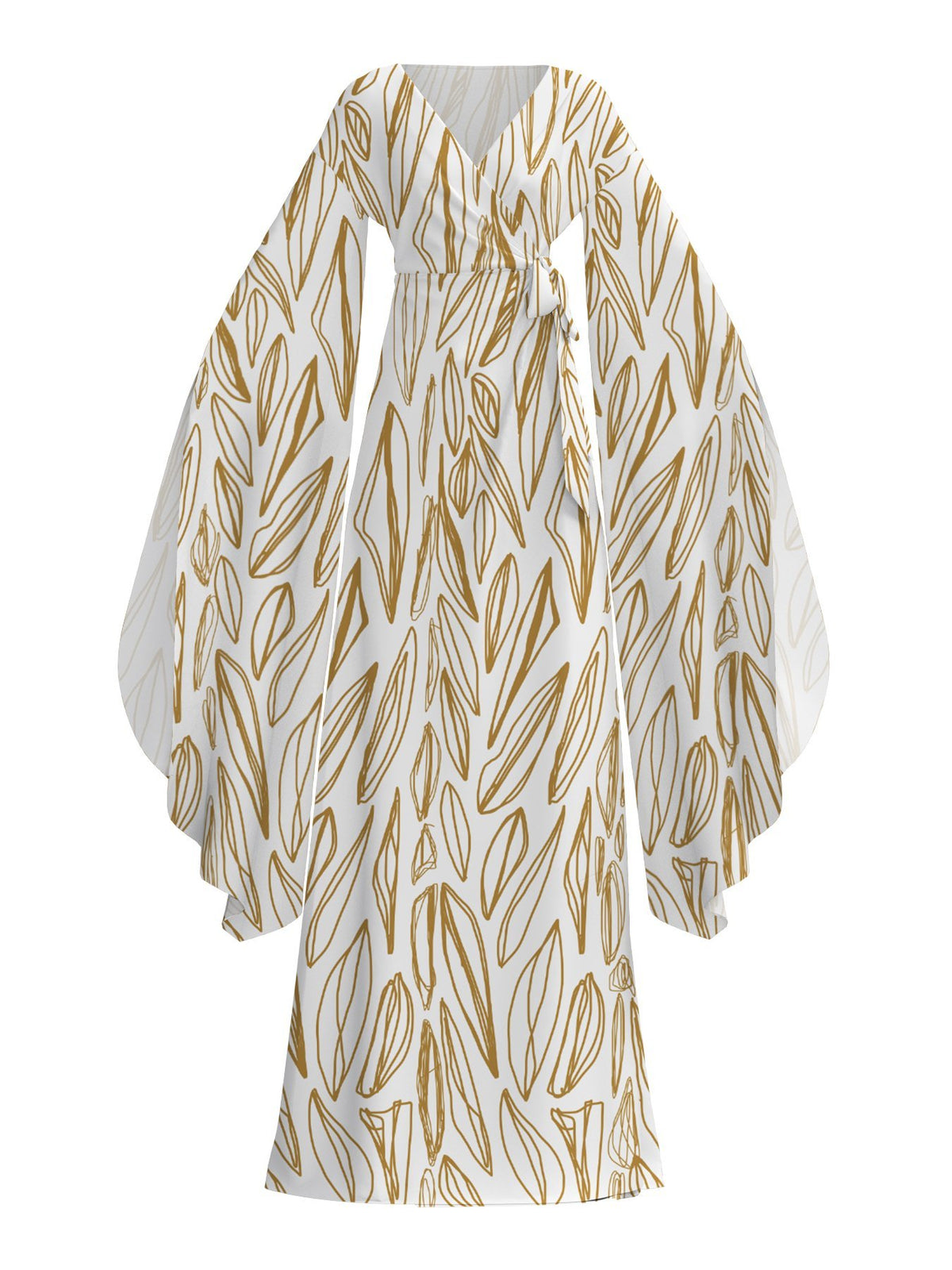 Maya Dress - Fiore Gold - diarrablu
