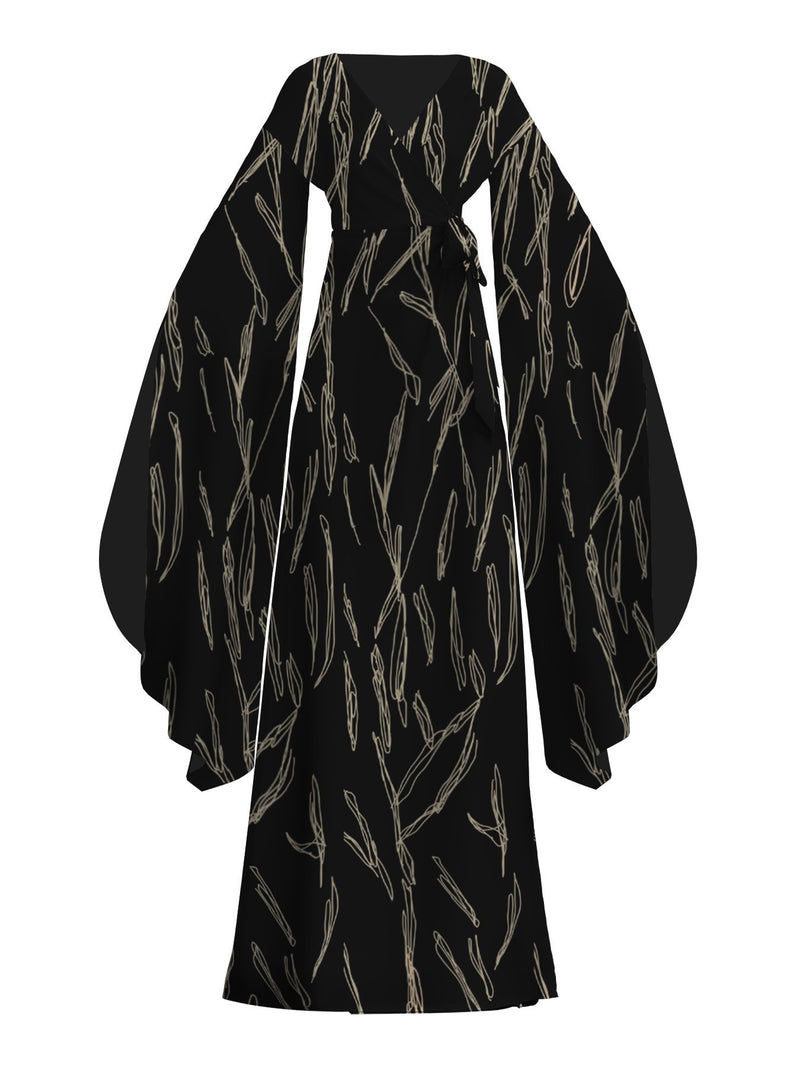 Maya Dress - Scribble Noir - diarrablu