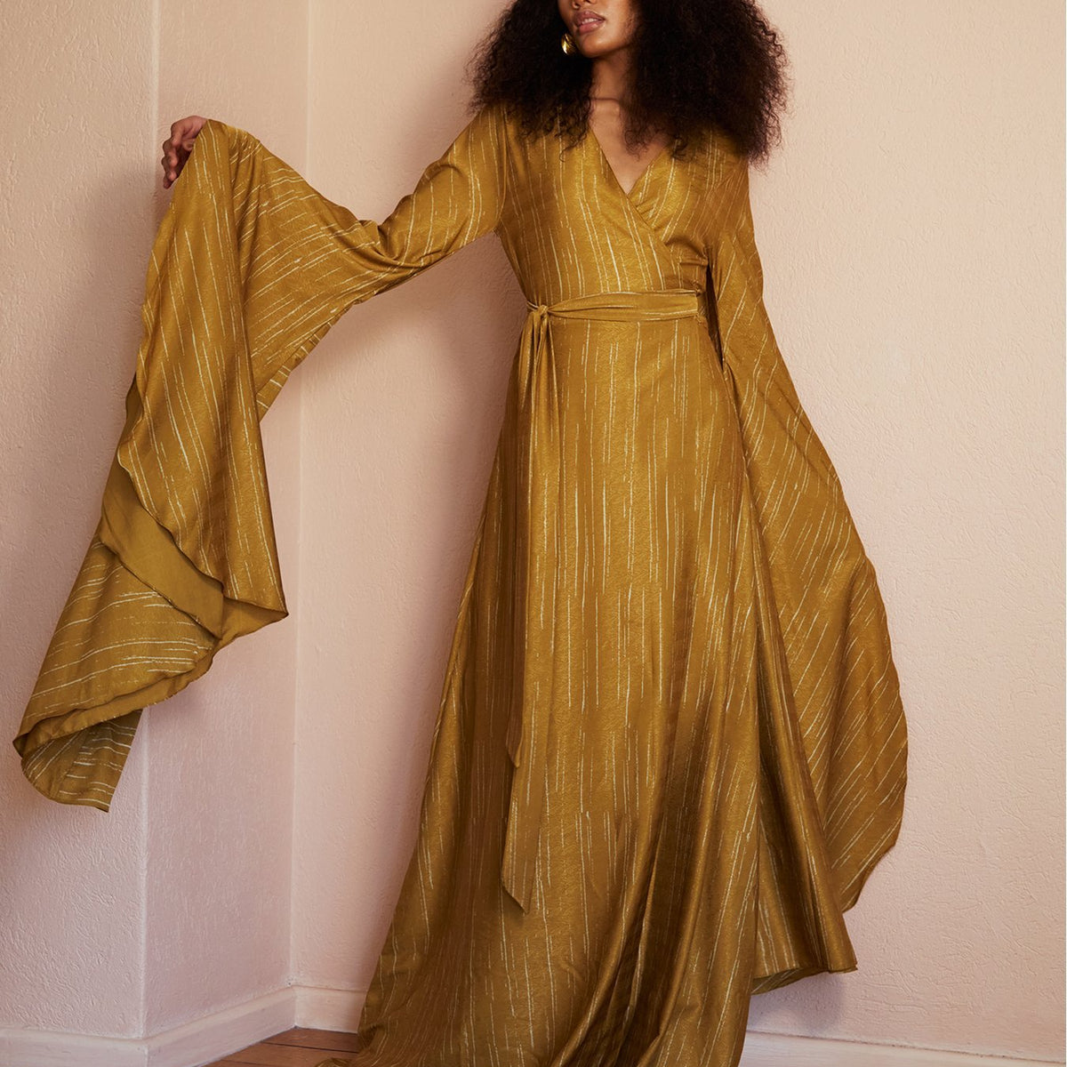 Maya Dress - Texture Gold Maya Dress - Texture Gold