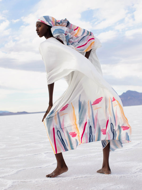 Mbubu Dress - Arte Blanc - diarrablu