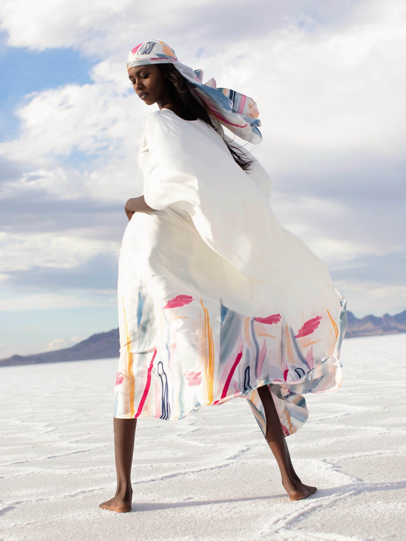 Mbubu Dress - Arte Blanc - diarrablu