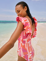 Nabu Swimsuit - Atoll Rose - diarrablu