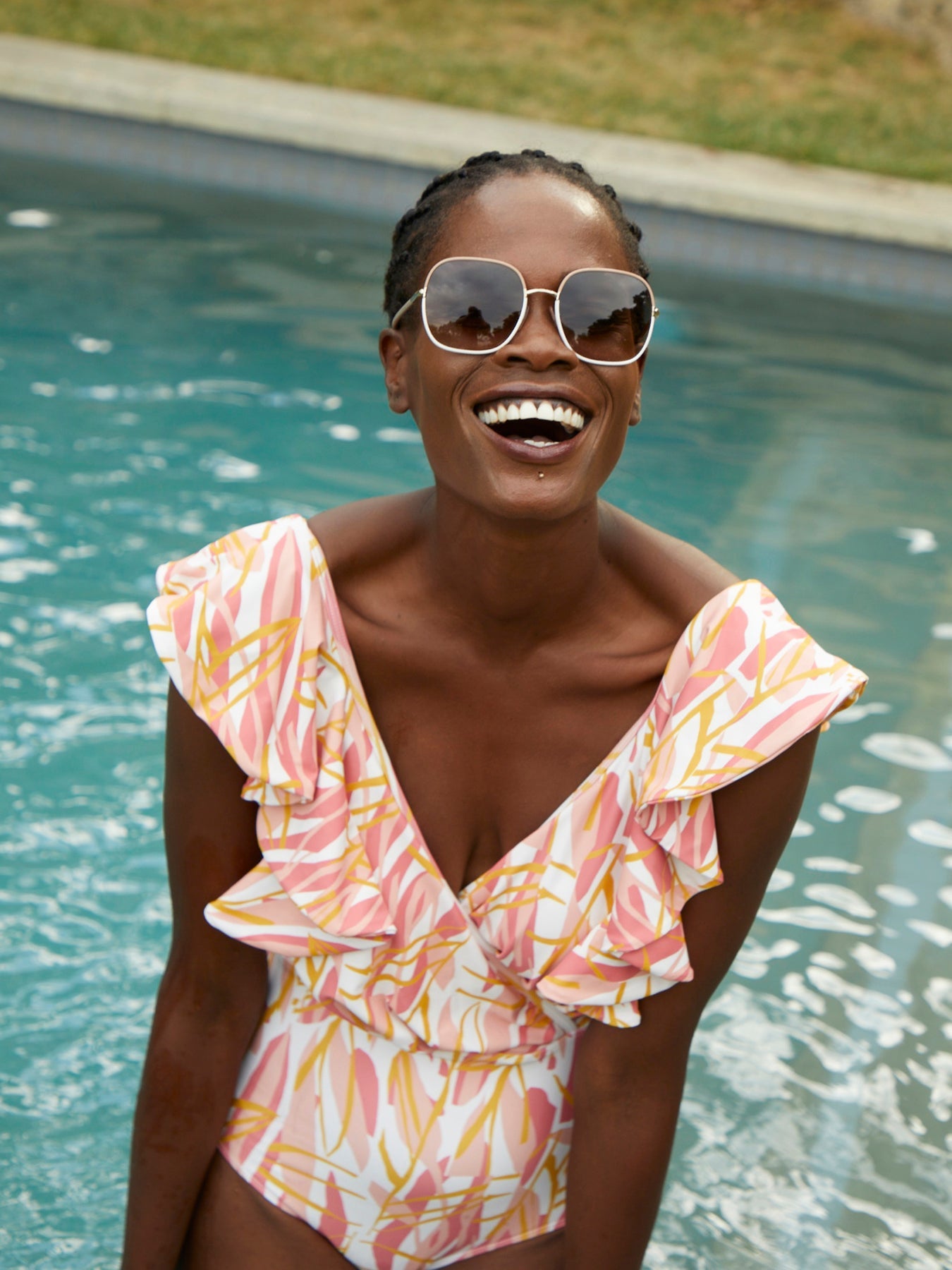 Nabu Swimsuit - Blossom Rose - diarrablu