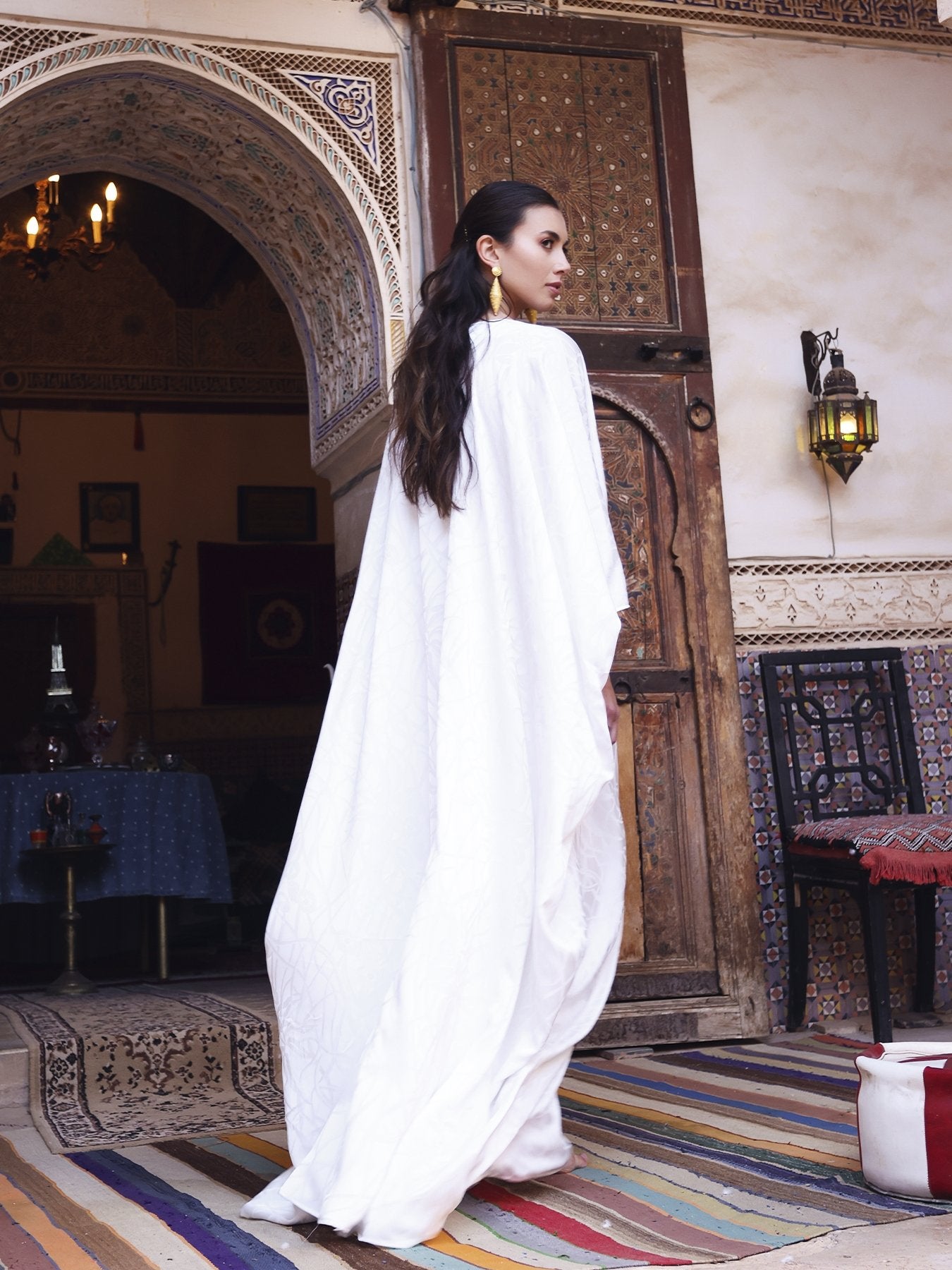 Naim Dress - Zahr Blanc - diarrablu