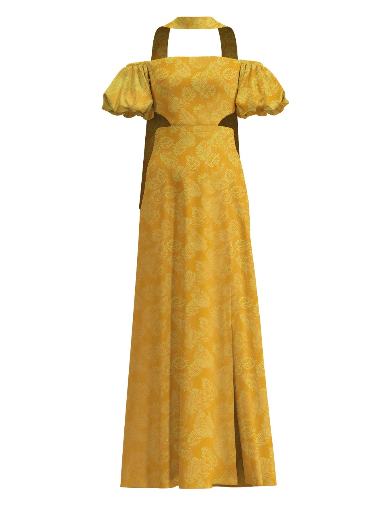 Neni Dress - Zeen Mustard - diarrablu