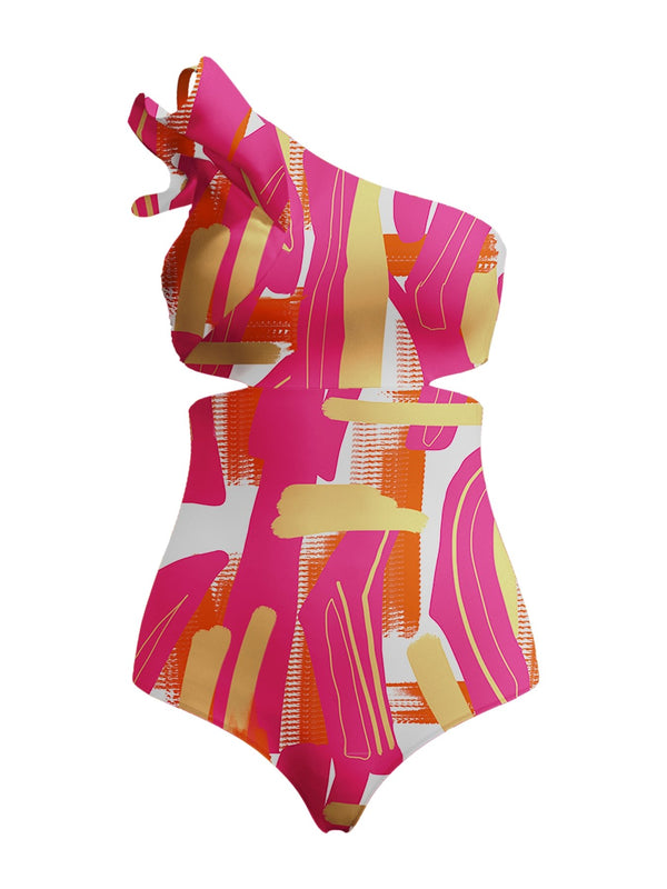 Nia Swimsuit - Abstract Rose - diarrablu