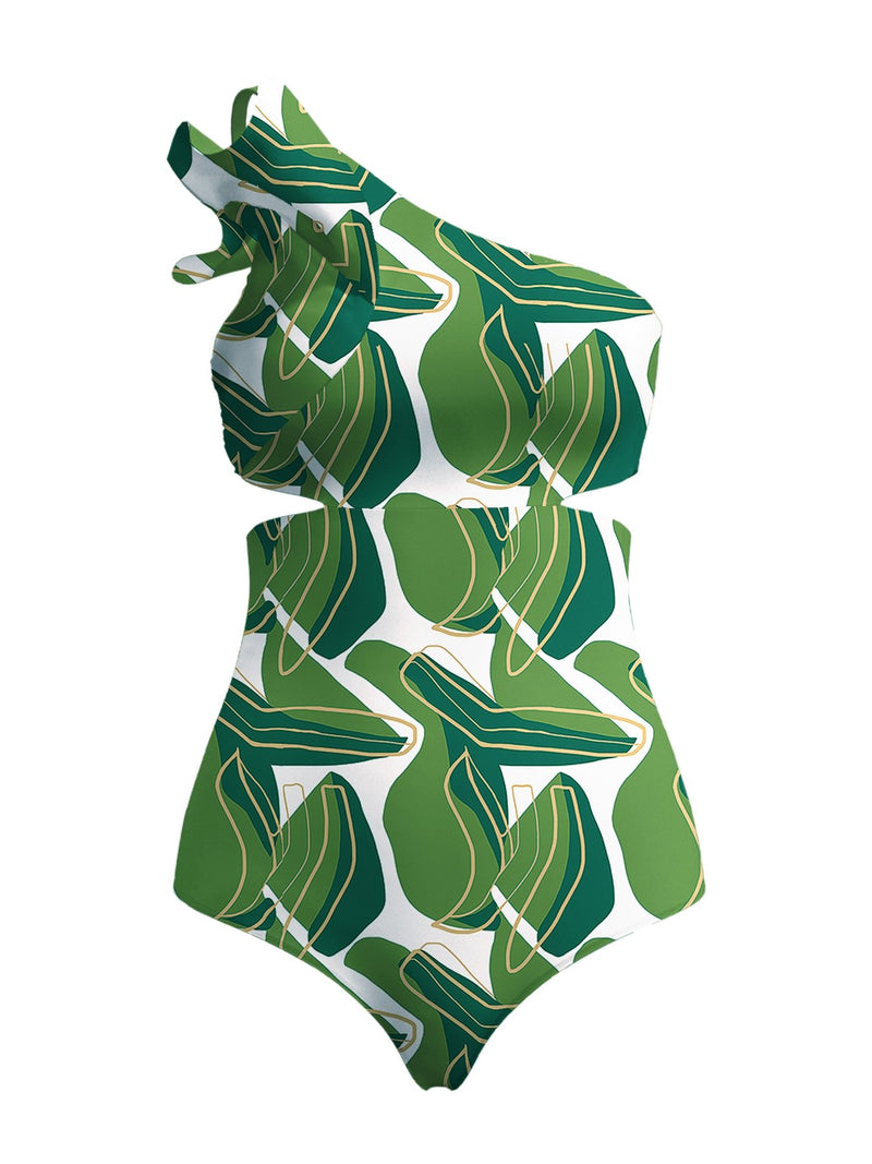 Nia Swimsuit - Nari Vert - diarrablu
