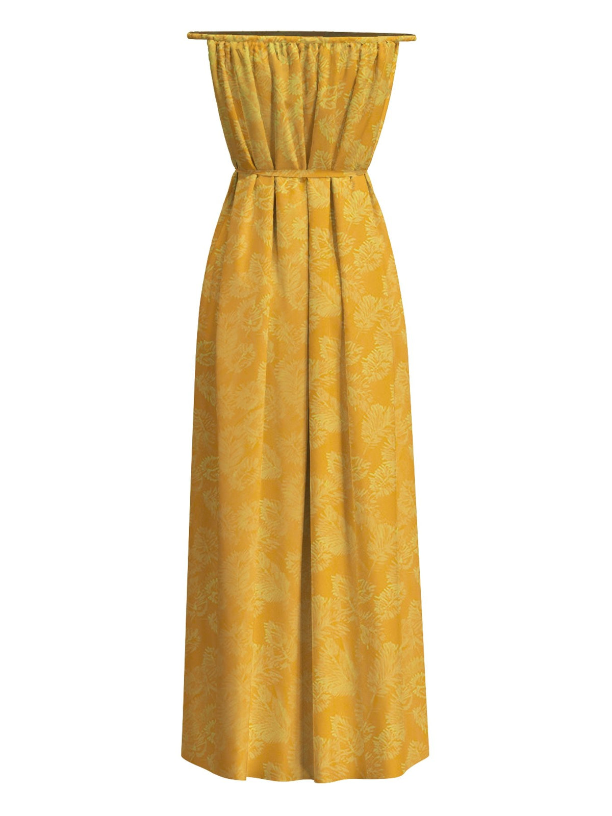 Rhea Dress - Zeen Mustard - diarrablu
