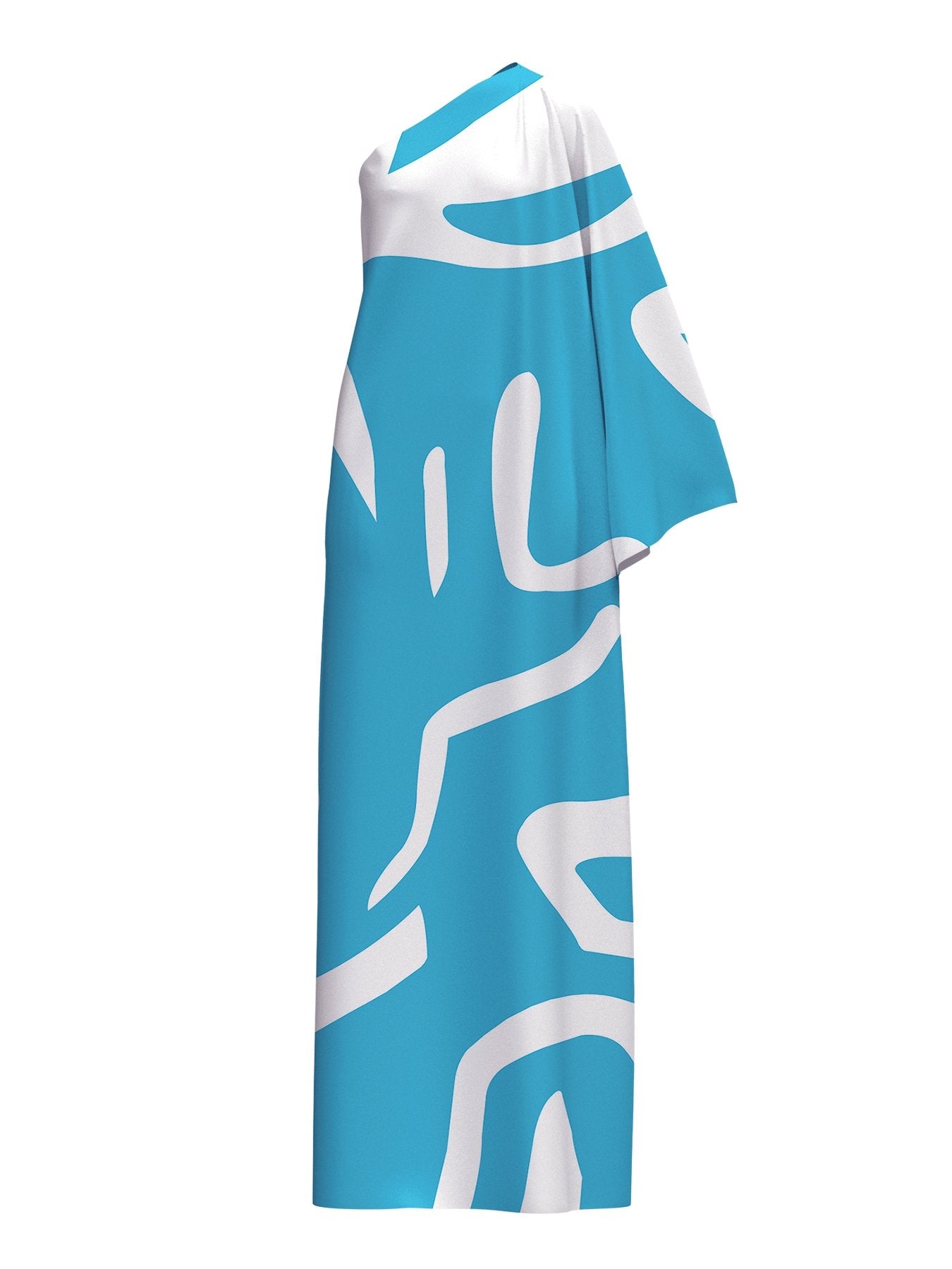 Satu Dress - Swirl Blu - diarrablu