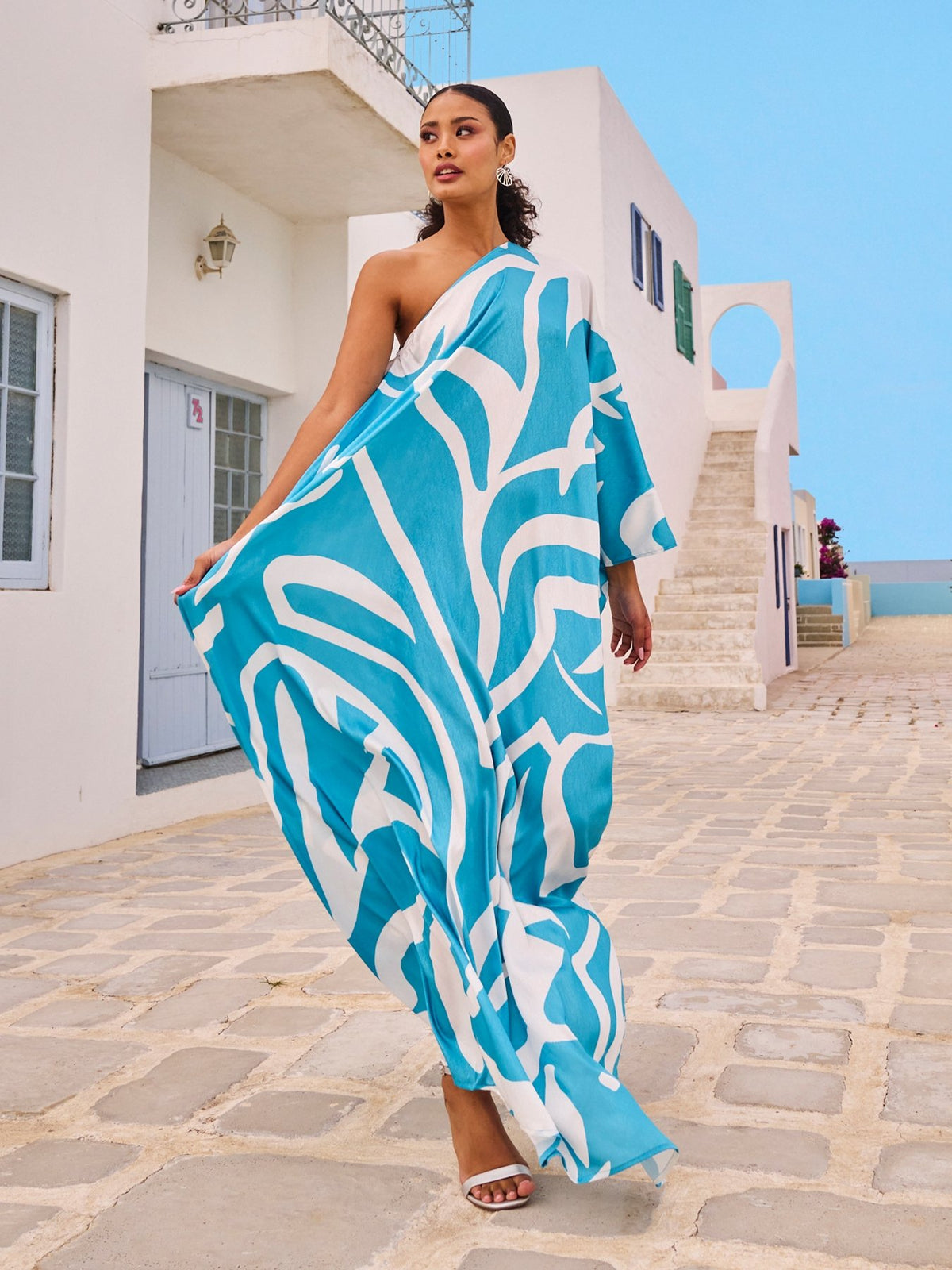 Satu Dress - Swirl Blu - diarrablu
