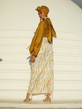 Seur Skirt - Fiore Gold - diarrablu