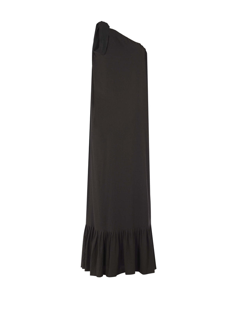 Sustainable Diago Dress - Solid Noir - diarrablu