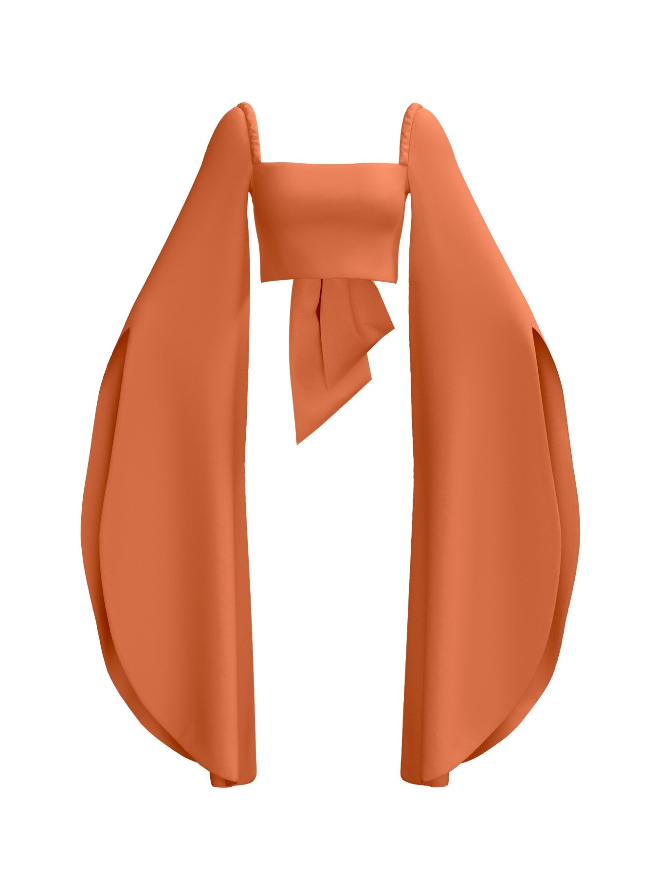 Sustainable Kinu Top - Solid Coral - diarrablu