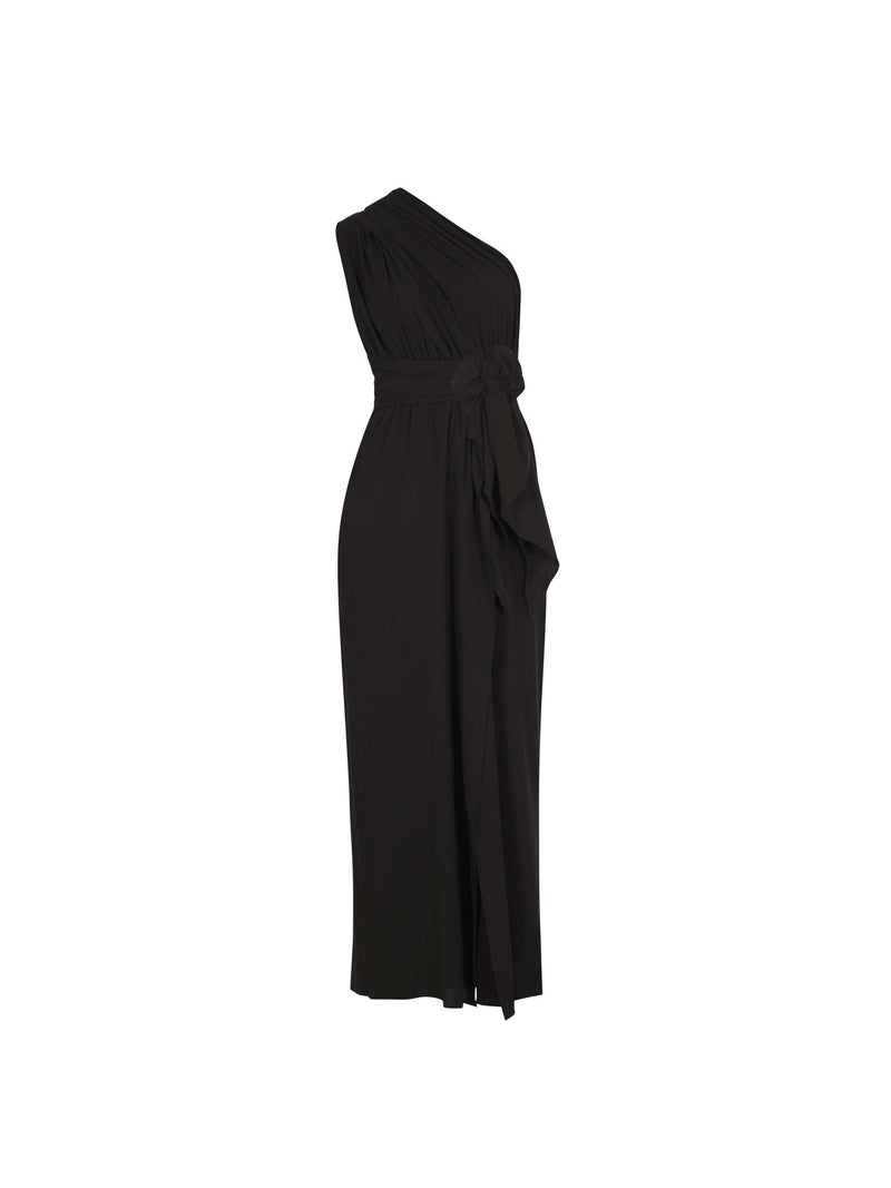 Sustainable Mailys Dress - Solid Noir - diarrablu