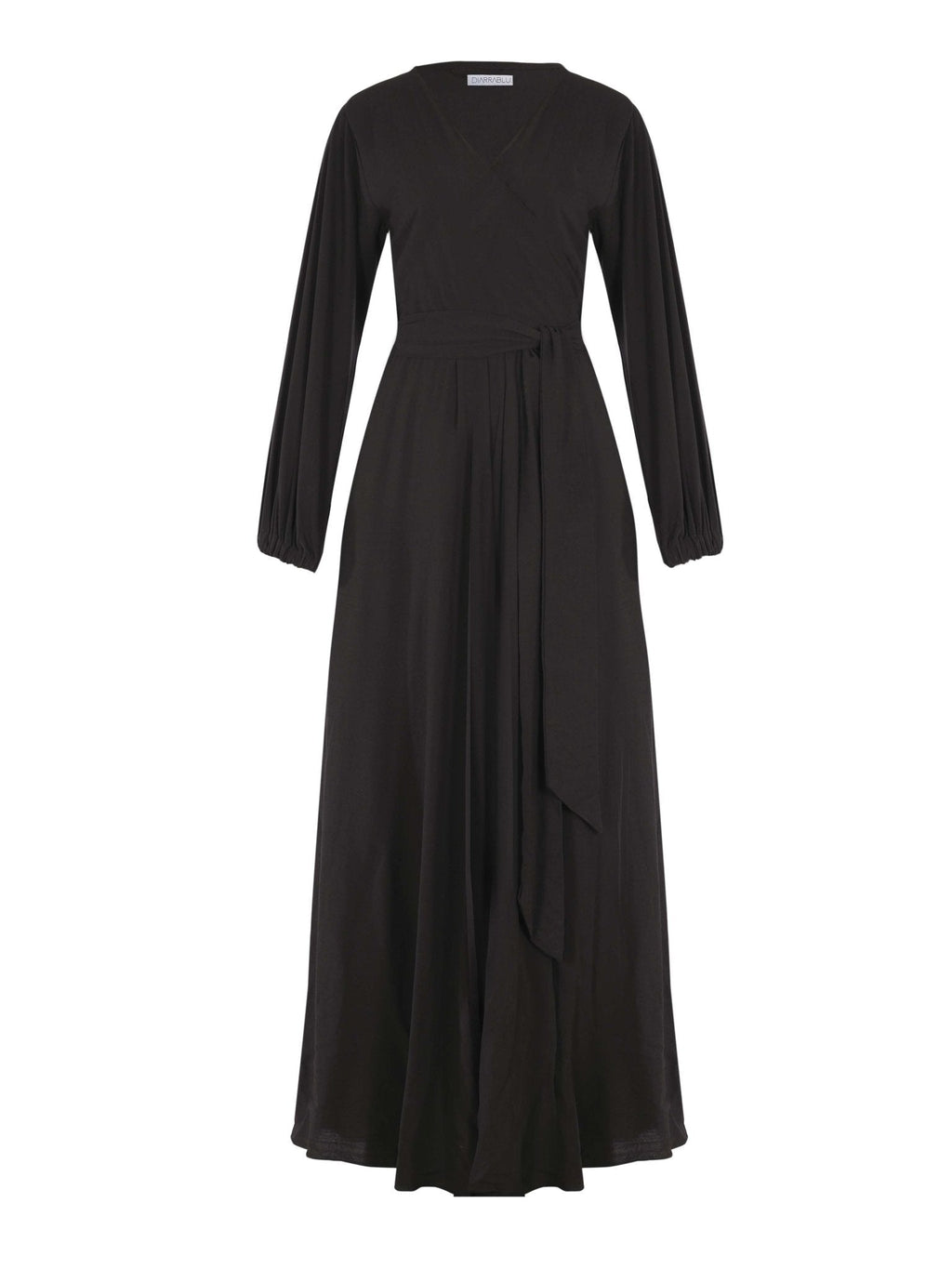 Sustainable Marieme Dress - Solid Noir – diarrablu