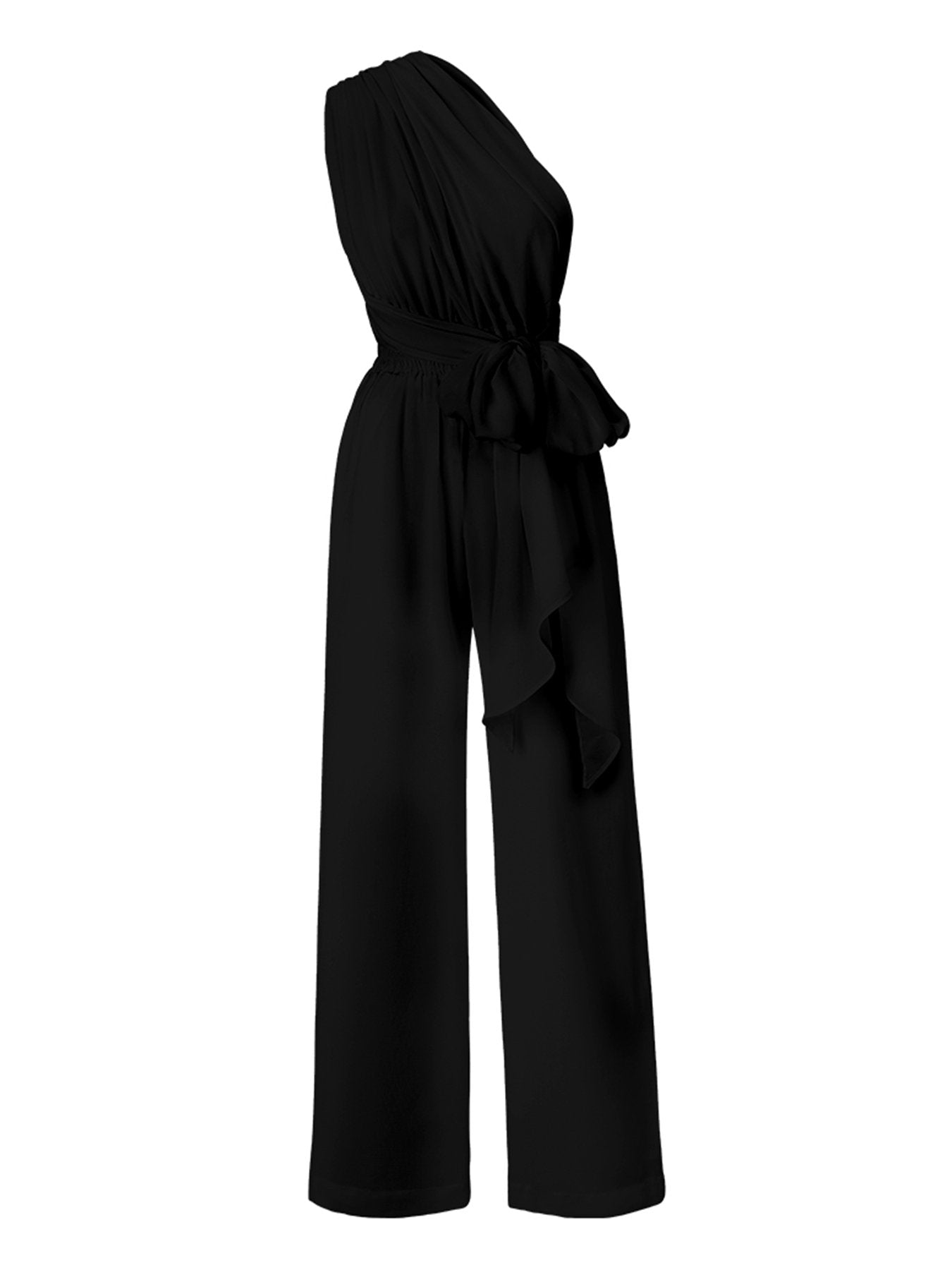 Sustainable UMY Jumpsuit - Solid Noir - diarrablu