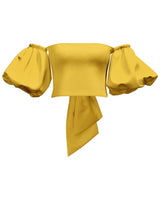 Sustainable Zany Top - Solid Mustard - diarrablu