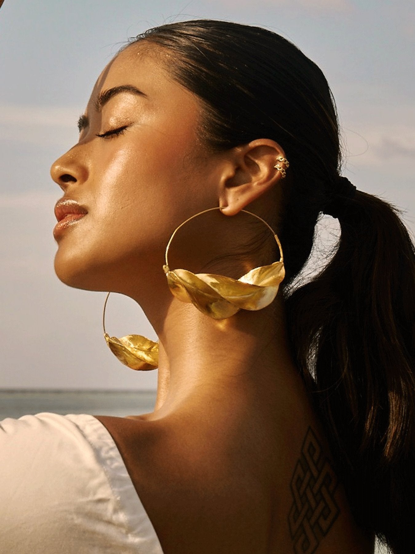 Twist Earrings - Gold Dipped - diarrablu