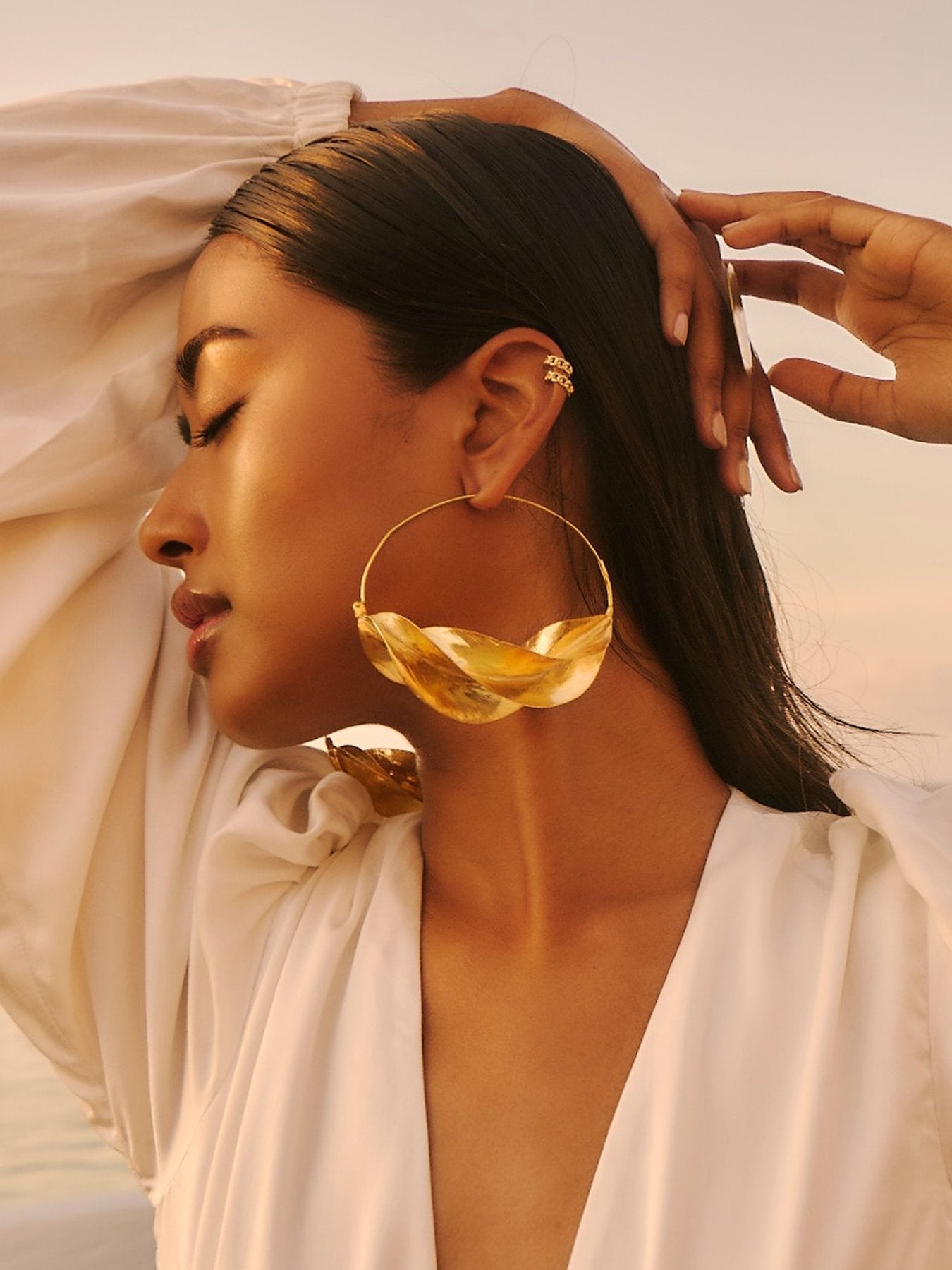 Twist Earrings - Gold Dipped - diarrablu