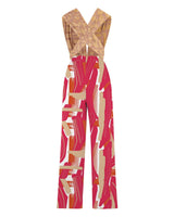 Umy Jumpsuit - Abstract Rose - diarrablu